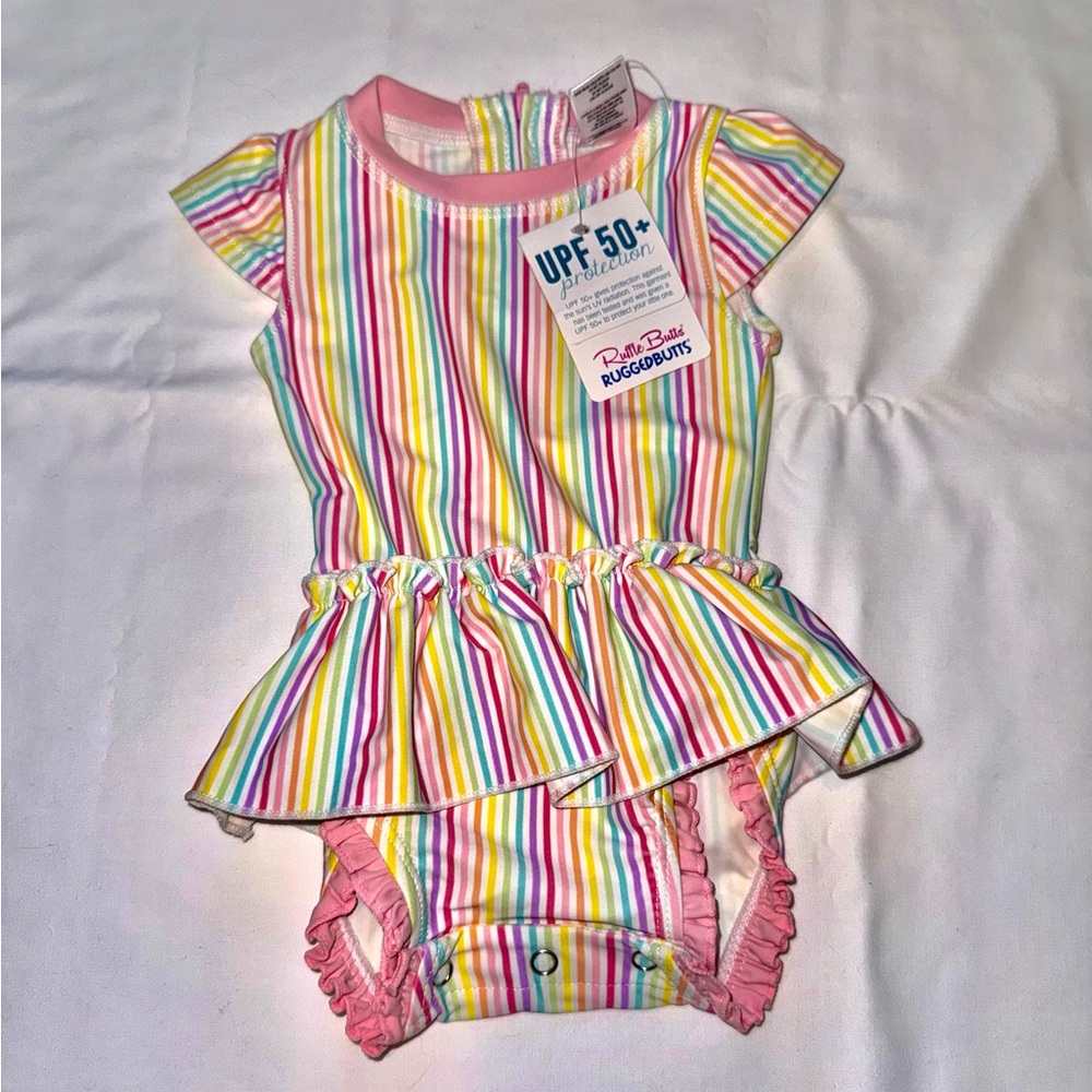 Colorful Striped Baby swimsuit